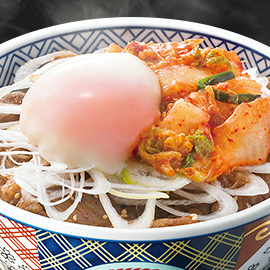 牛カルビスペシャル(キムチ+半熟玉子丼)