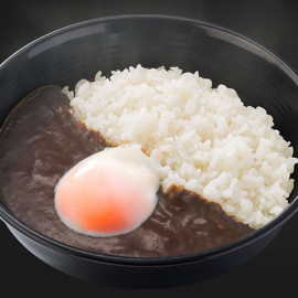 半熟玉子黒カレー