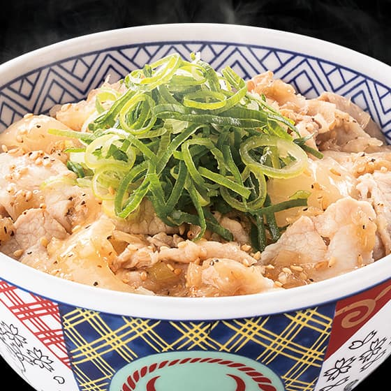 ねぎ塩豚丼