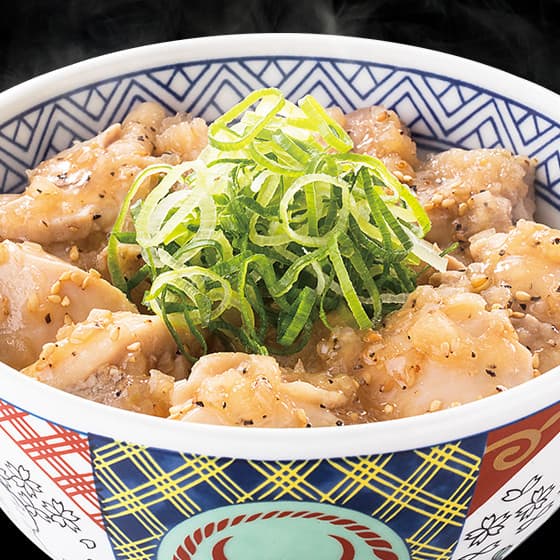 ねぎ塩鶏丼