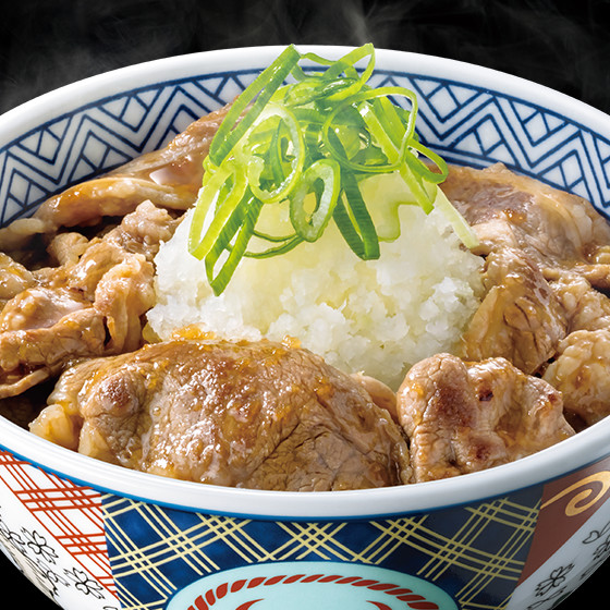 おろし牛カルビ丼