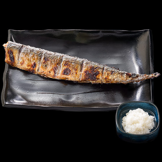 さんま炭火焼き(単品)