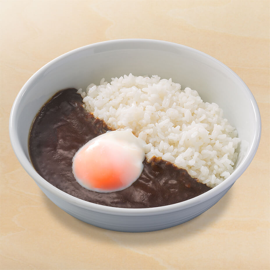 半熟玉子黒カレー