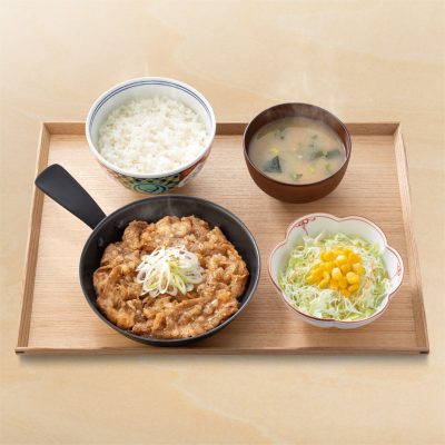 ねぎ塩牛カルビ定食