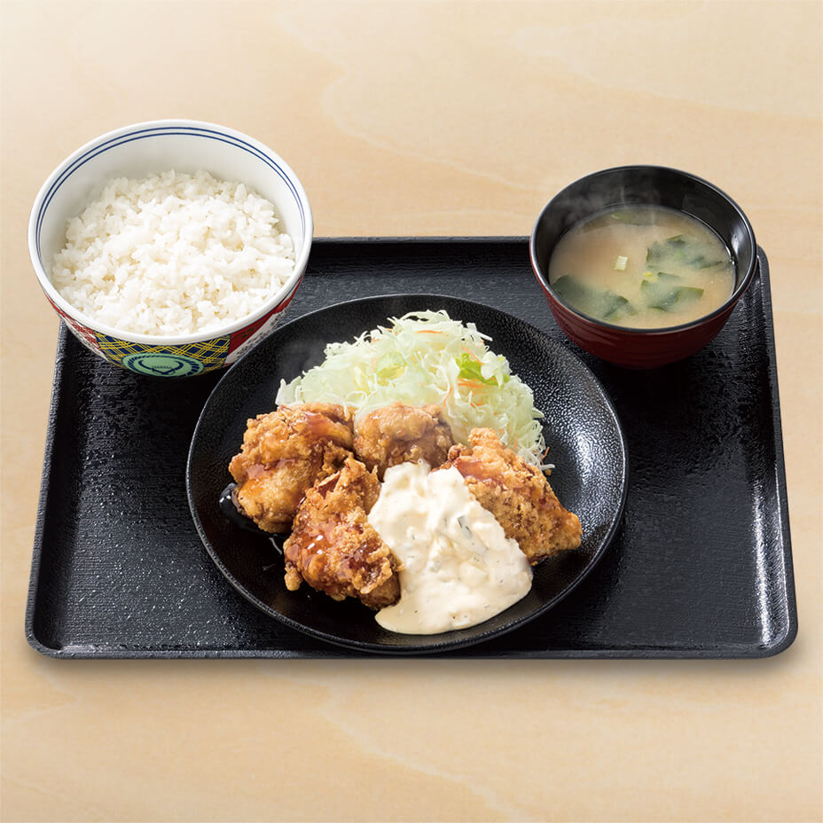 タルタル南蛮から揚げ定食 吉野家公式ホームページ タルタル南蛮から揚げ定食 吉野家公式ホームページ