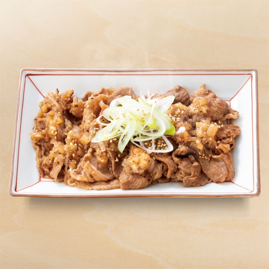 ねぎ塩牛カルビ皿 吉野家公式ホームページ