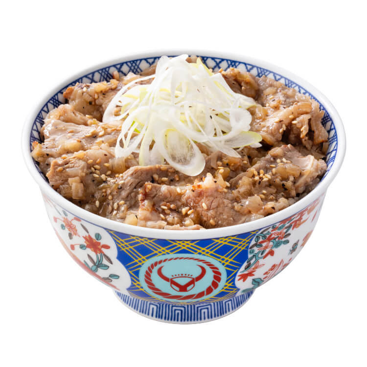 ねぎ塩牛カルビ丼超特盛