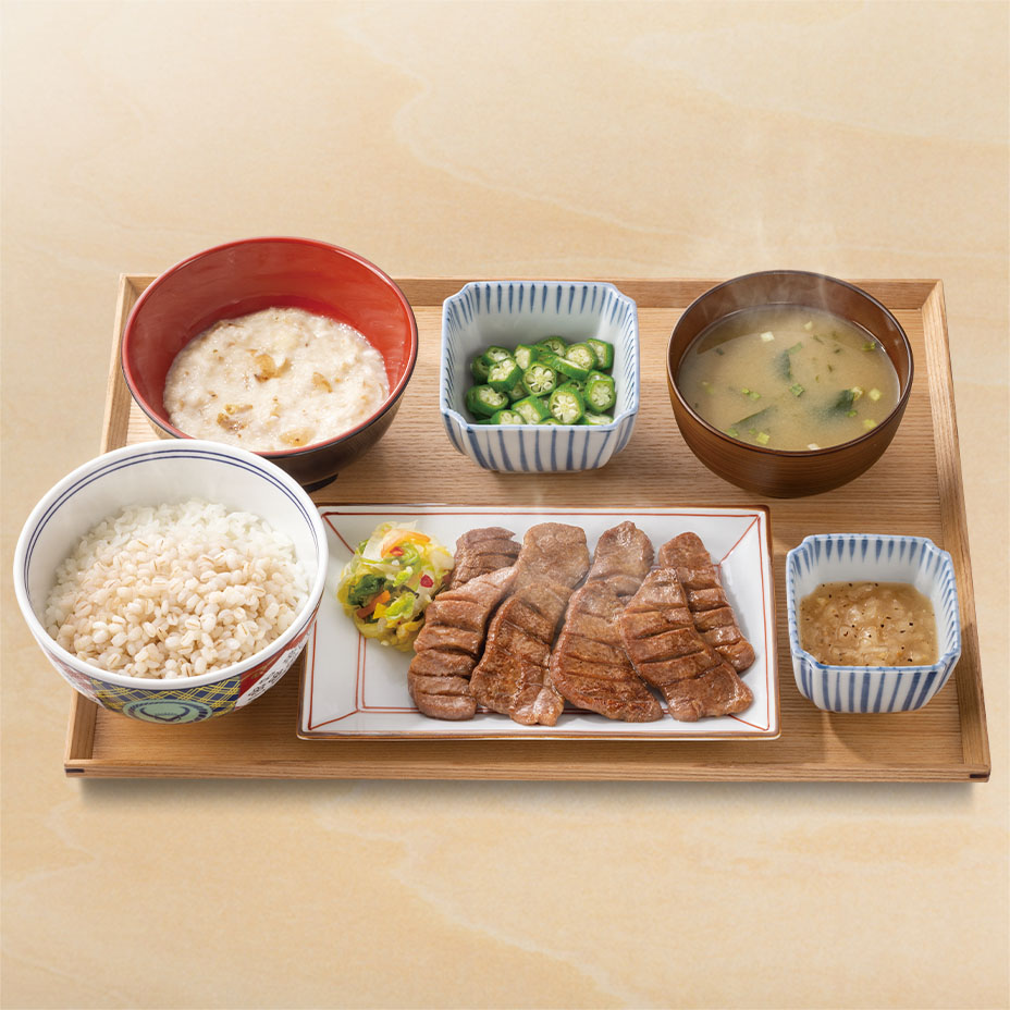 牛たん麦とろ御膳