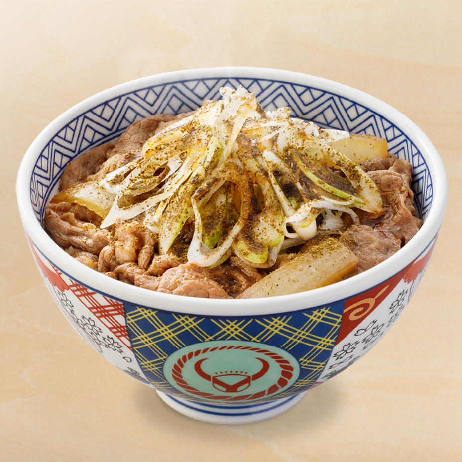 ねぎ山椒牛丼