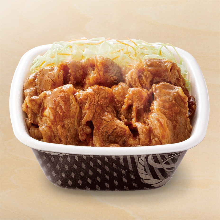 牛カルビ生姜焼き丼 テイクアウト 吉野家公式ホームページ