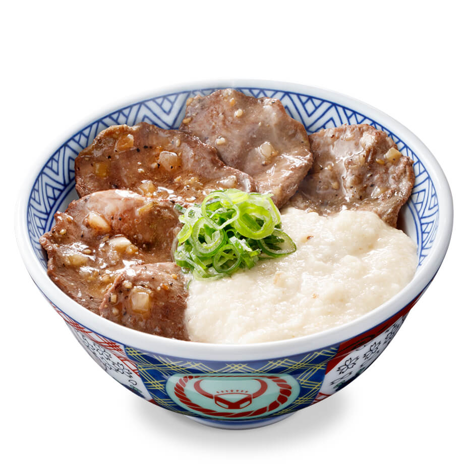 牛たんとろろ丼/みそ汁・漬物つき