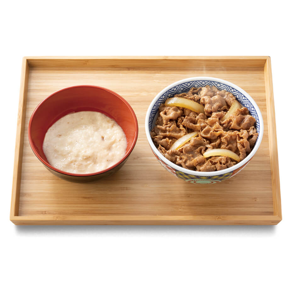 とろろ牛丼