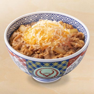 チーズ牛丼