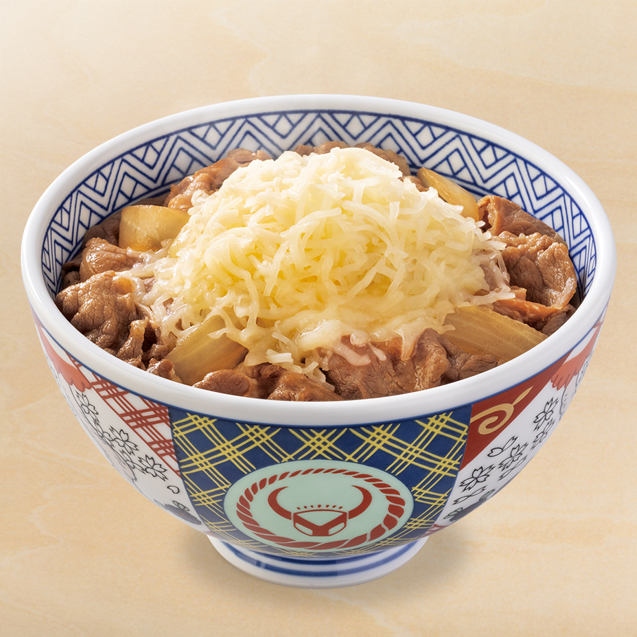 チーズ牛丼