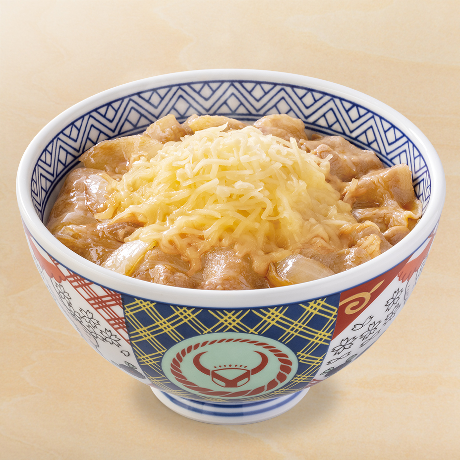 チーズ豚丼