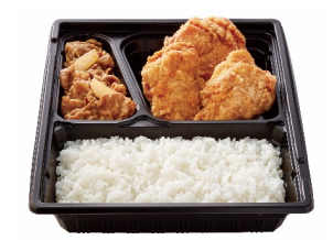 W 弁当 (牛皿・から揚げ)