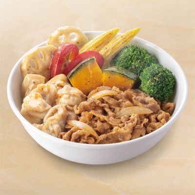 牛丼ON野菜