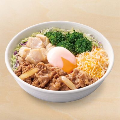 チーズ牛サラダ