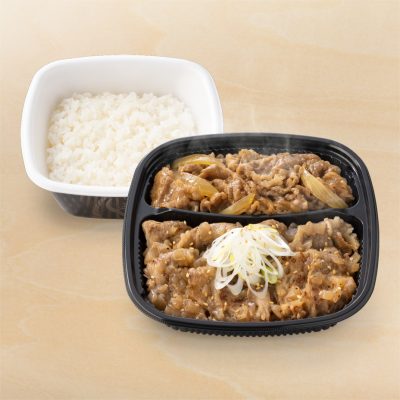 W弁当（牛皿・ねぎ塩牛カルビ弁当）