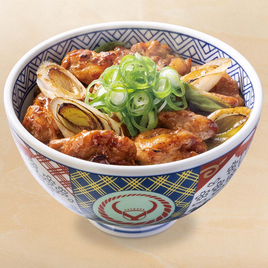 焦がしねぎ焼き鳥丼
