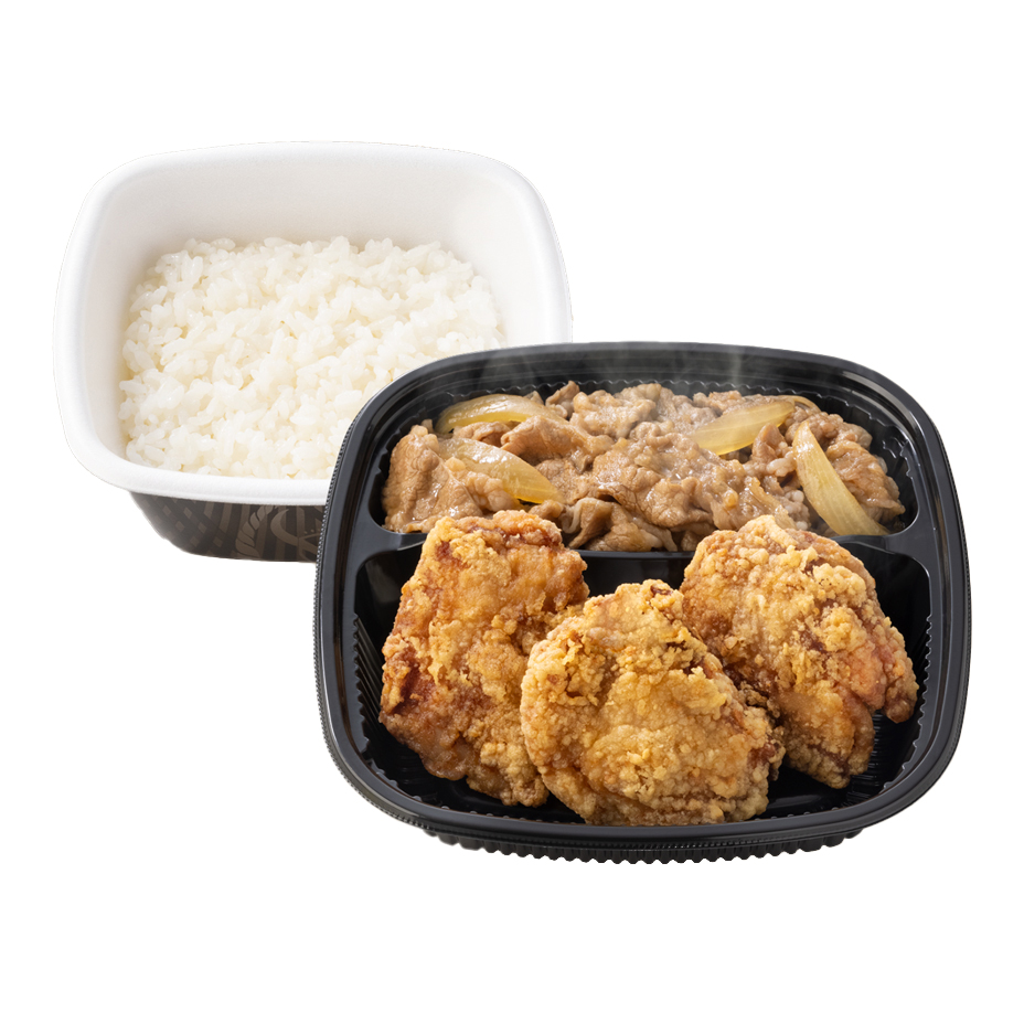 牛皿・から揚げ弁当