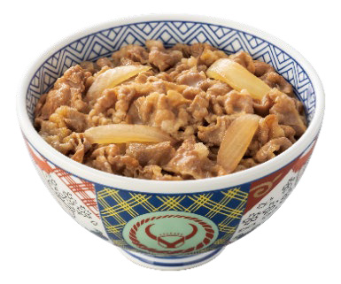 牛丼（並盛）