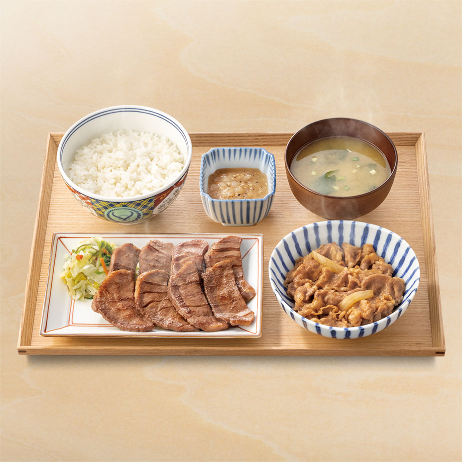 牛たん牛皿御膳