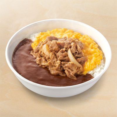 牛オム黒カレー