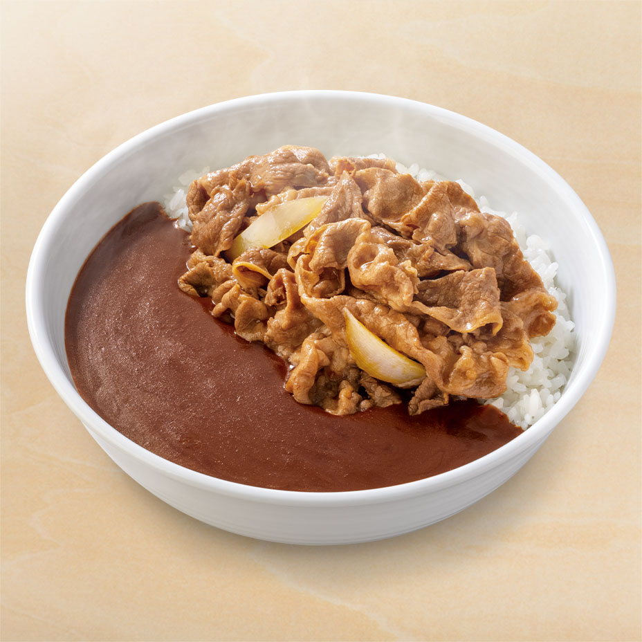 肉だく牛黒カレー