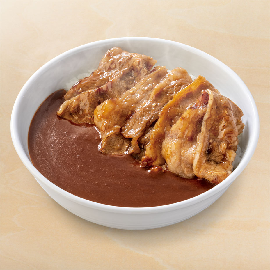 牛カルビ黒カレー