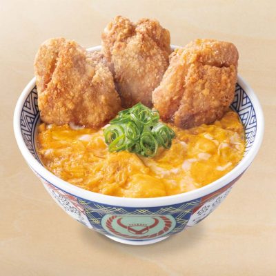から揚げ親子丼