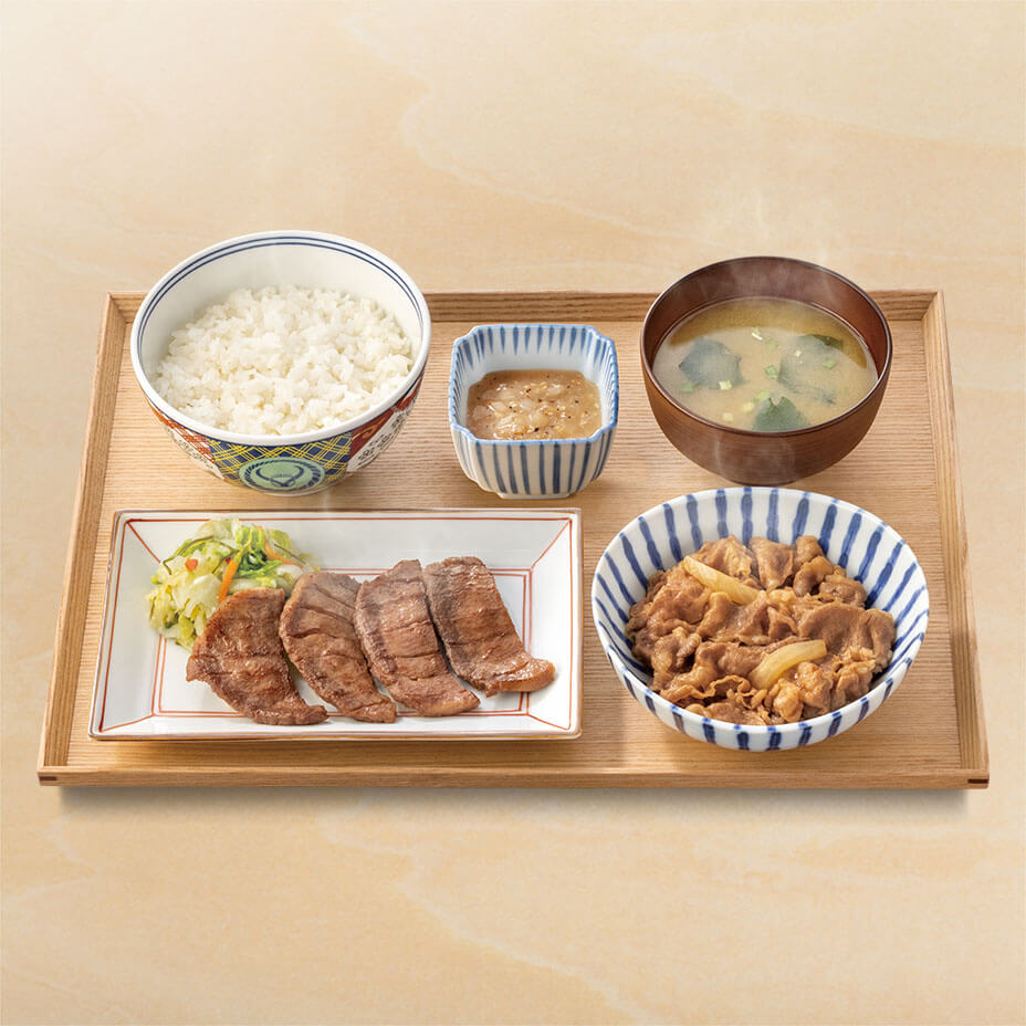牛たん牛皿御膳