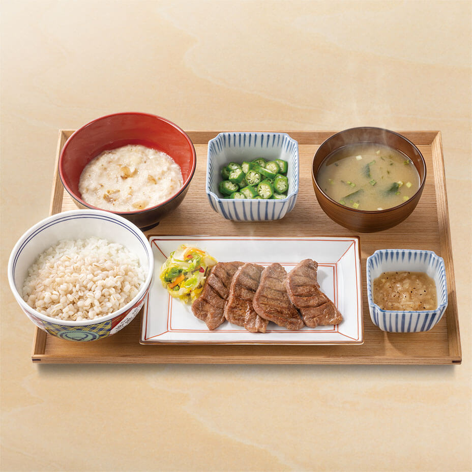 牛たん麦とろ御膳