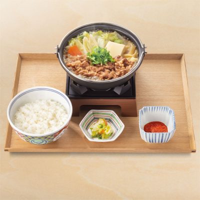 とんこつ醬油牛鍋膳