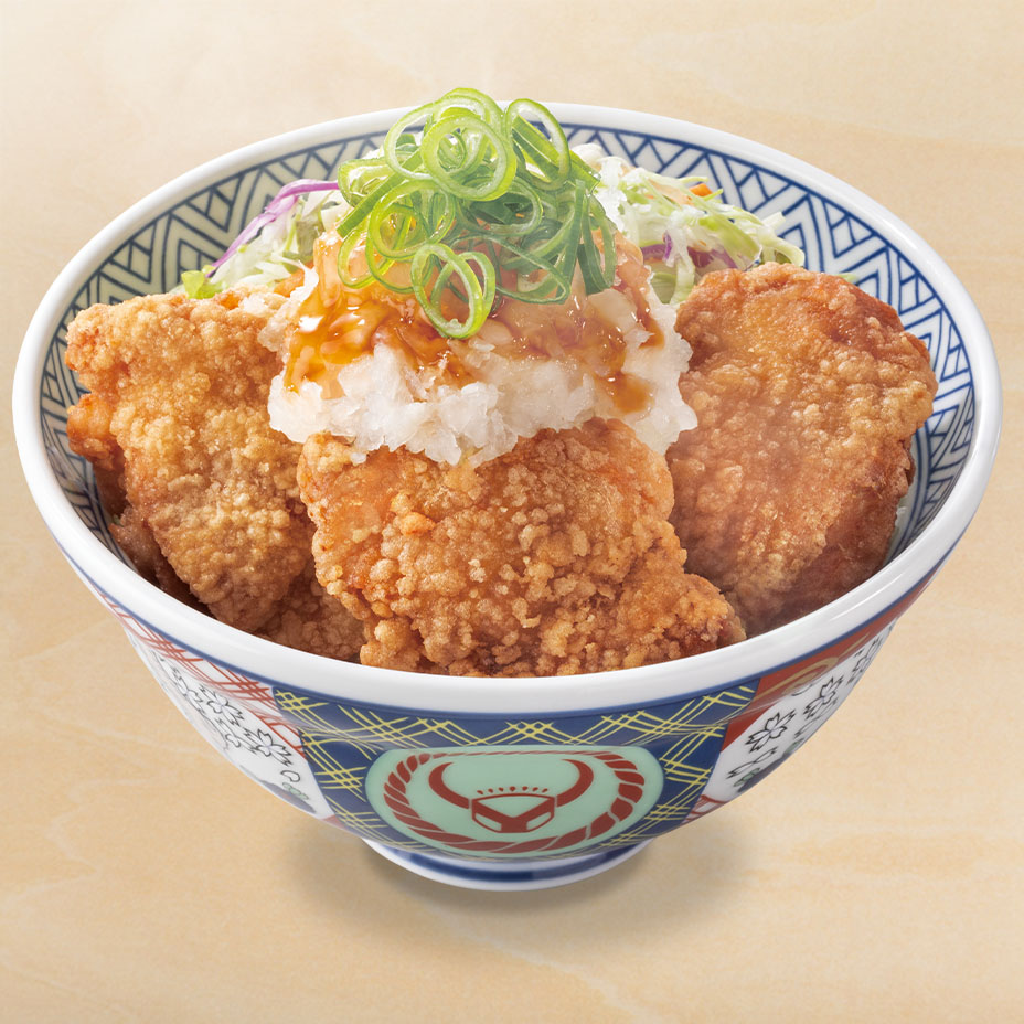 鬼おろしポン酢から揚げ丼