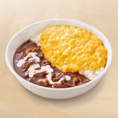 牛オムハヤシライス