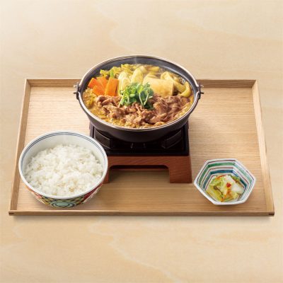 牛カレー鍋膳