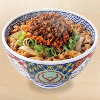 肉味噌ねぎ牛丼