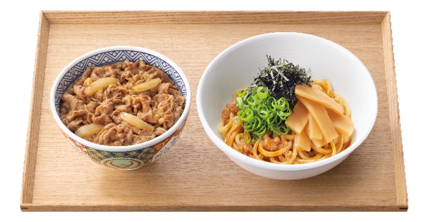 牛丼・油そばセット