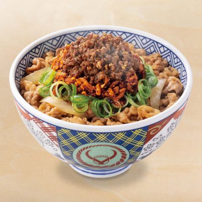 肉味噌ねぎ牛丼