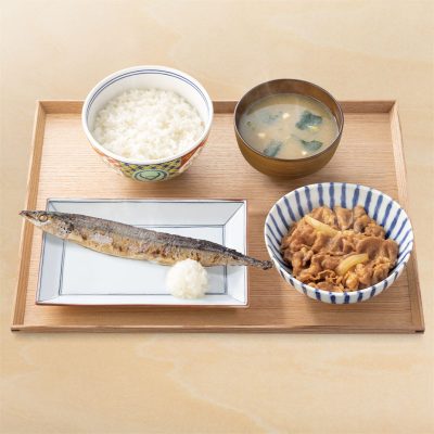 牛さんま定食