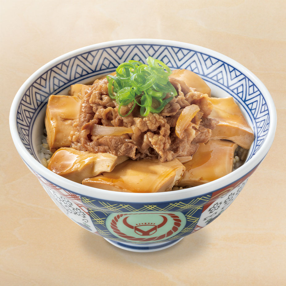 牛肉豆腐丼